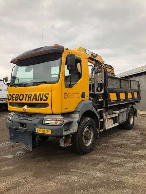 RENAULT KERAX 260-19 4X4 kipper vrachtwagen