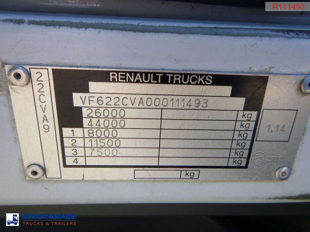 RENAULT Premium 370.26 6x2 fuel tank 18.5 m3 / 6 comp brandstoftruck - Photo 29